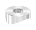 Edelstahl Ausgleichsstück für Wandhalter SW10828, V2A