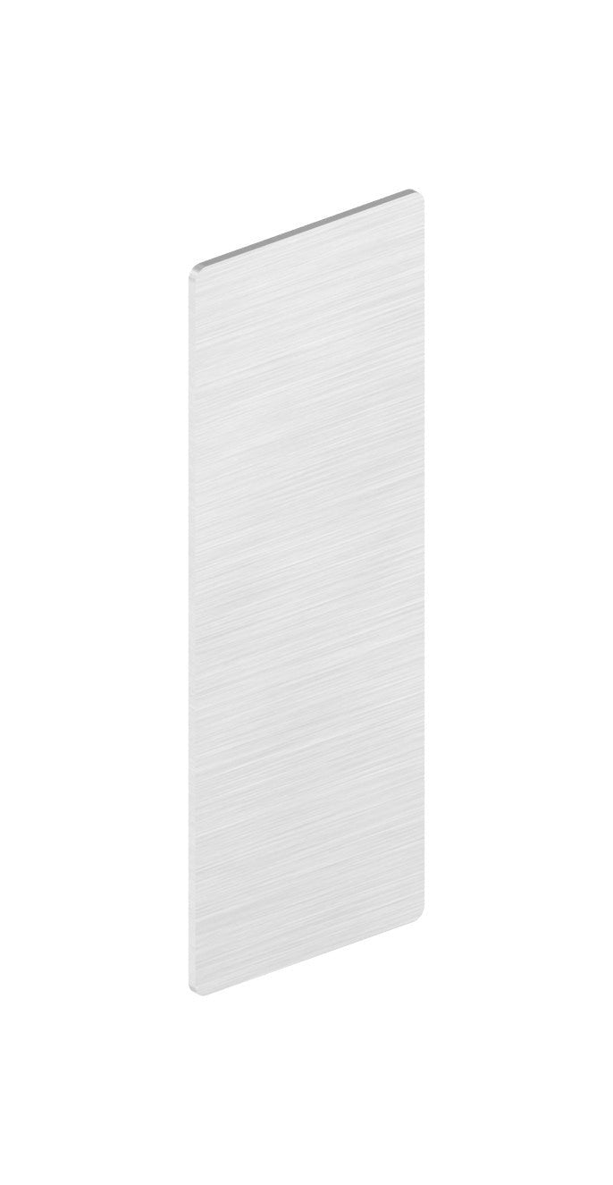 Endkappe zum Aufkleben für Alu-Profil eleganza LIGHT, Holmlast 0.5 -1.0kN, aufgesetzte Montage