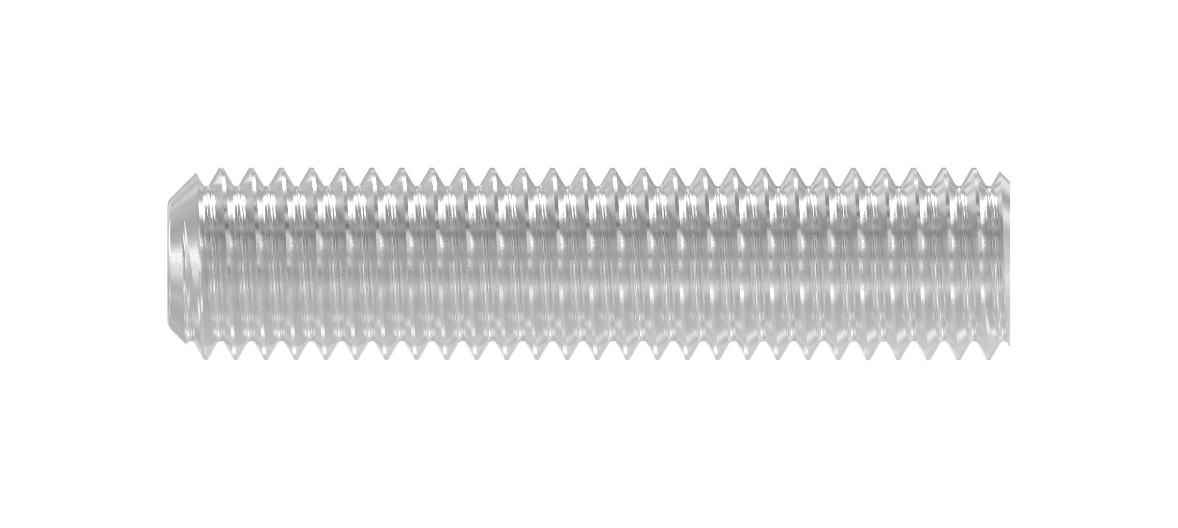 Gewindestift M8 x 35 mit Innensechskant und Kegelkuppe