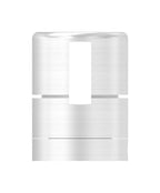 BRENK-fix® Grundhalter für Flachstäbe, mit Innengewinde M8 / Aluminium, V2A