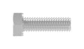 Sechskantschraube M5 x 16 mm,  DIN 933 einzeln, Edelstahl V2A