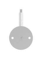 verschraubter Handlaufhalter mit Außengewinde M8, V2A