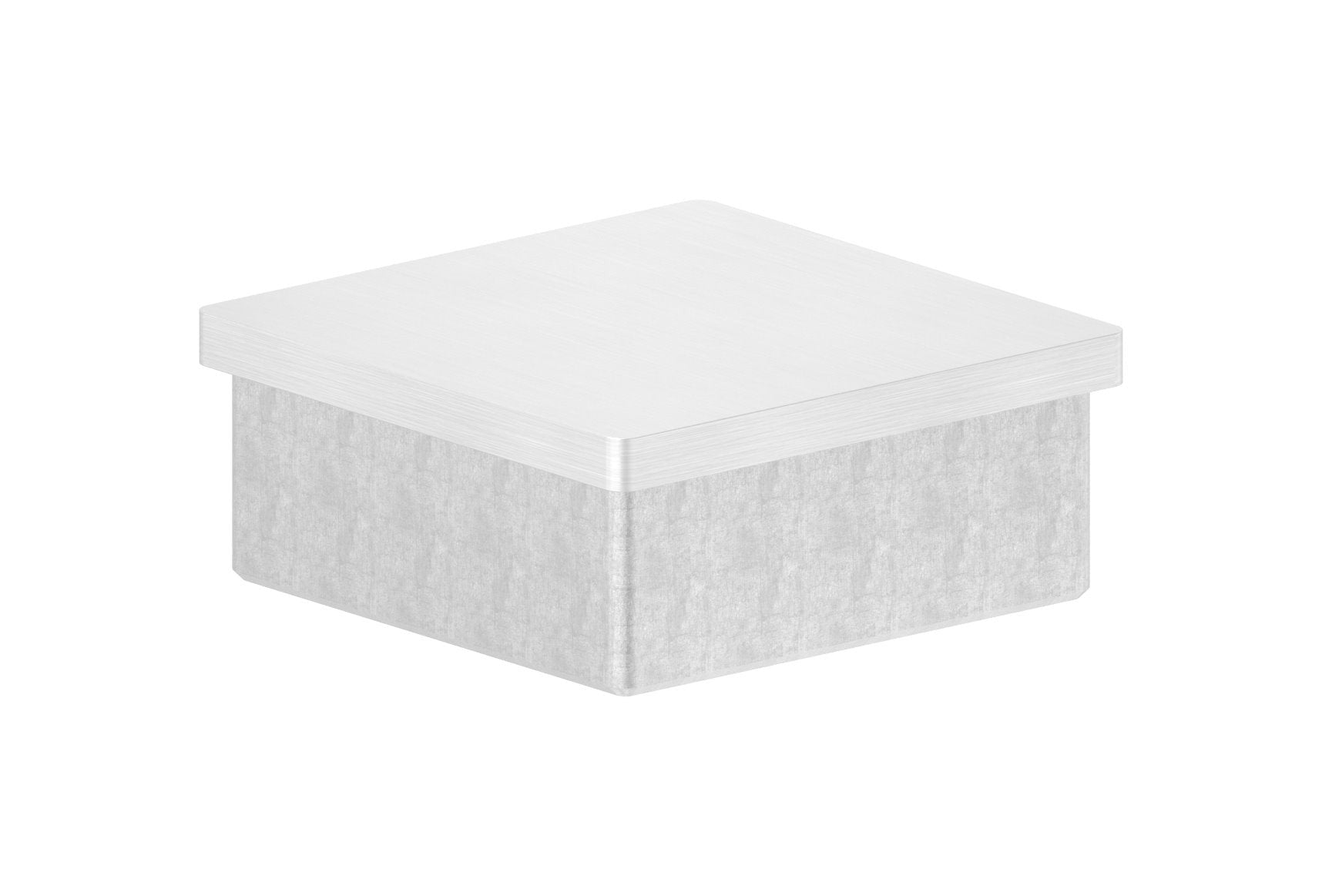 Rohrabschlussstopfen für Rohr 60 x 60 mm
