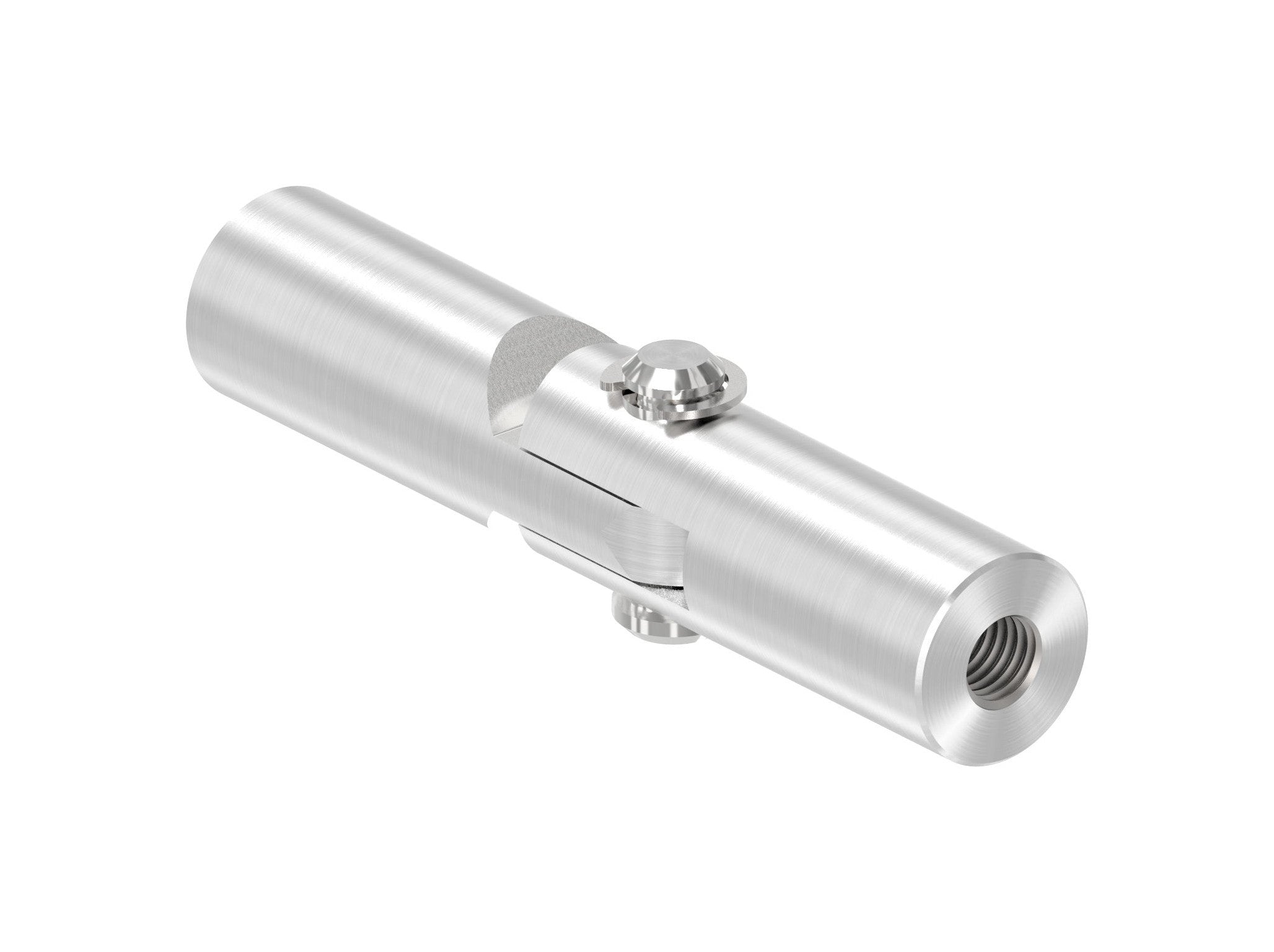 Gelenkverbinder (Ersatzstück für Wandhalter) zu Vordachsystem Edelstahl