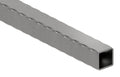 Quadratrohr S235JR, 30x30x2,5mm, gehämmert