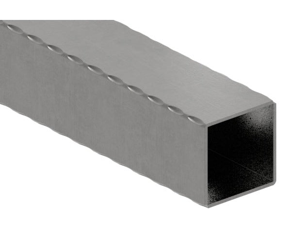 Quadratrohr S235JR, 60x60x2,5mm, gehämmert