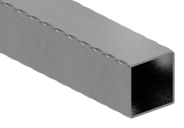 Quadratrohr S235JR, 60x60x2,5mm, gehämmert