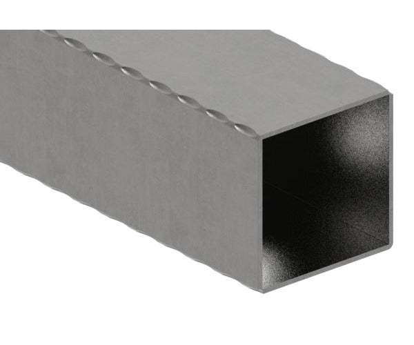 Quadratrohr S235JR, 80x80x2,5mm, gehämmert