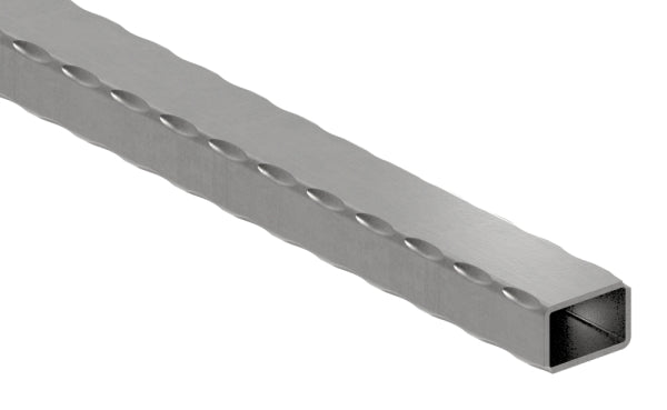 Rechteckrohr S235JR, 30x20x2,0mm, gehämmert