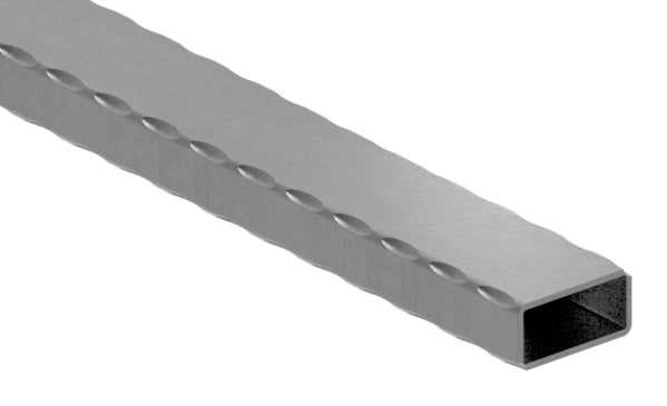 Rechteckrohr S235JR, 40x20x2,0mm, gehämmert