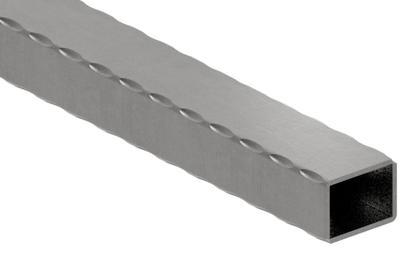 Rechteckrohr S235JR, 40x30x2,5mm, gehämmert