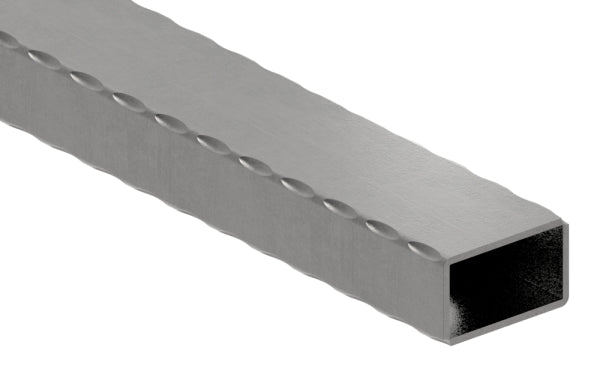 Rechteckrohr S235JR, 50x30x2,5mm, gehämmert