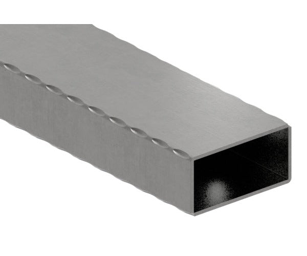 Rechteckrohr S235JR, 80x40x2,5mm, gehämmert, L: 6000mm