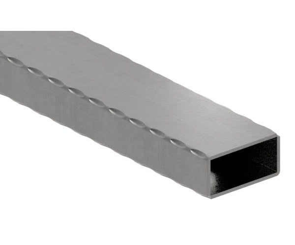 Rechteckrohr S235JR, 60x30x2,5mm, gehämmert
