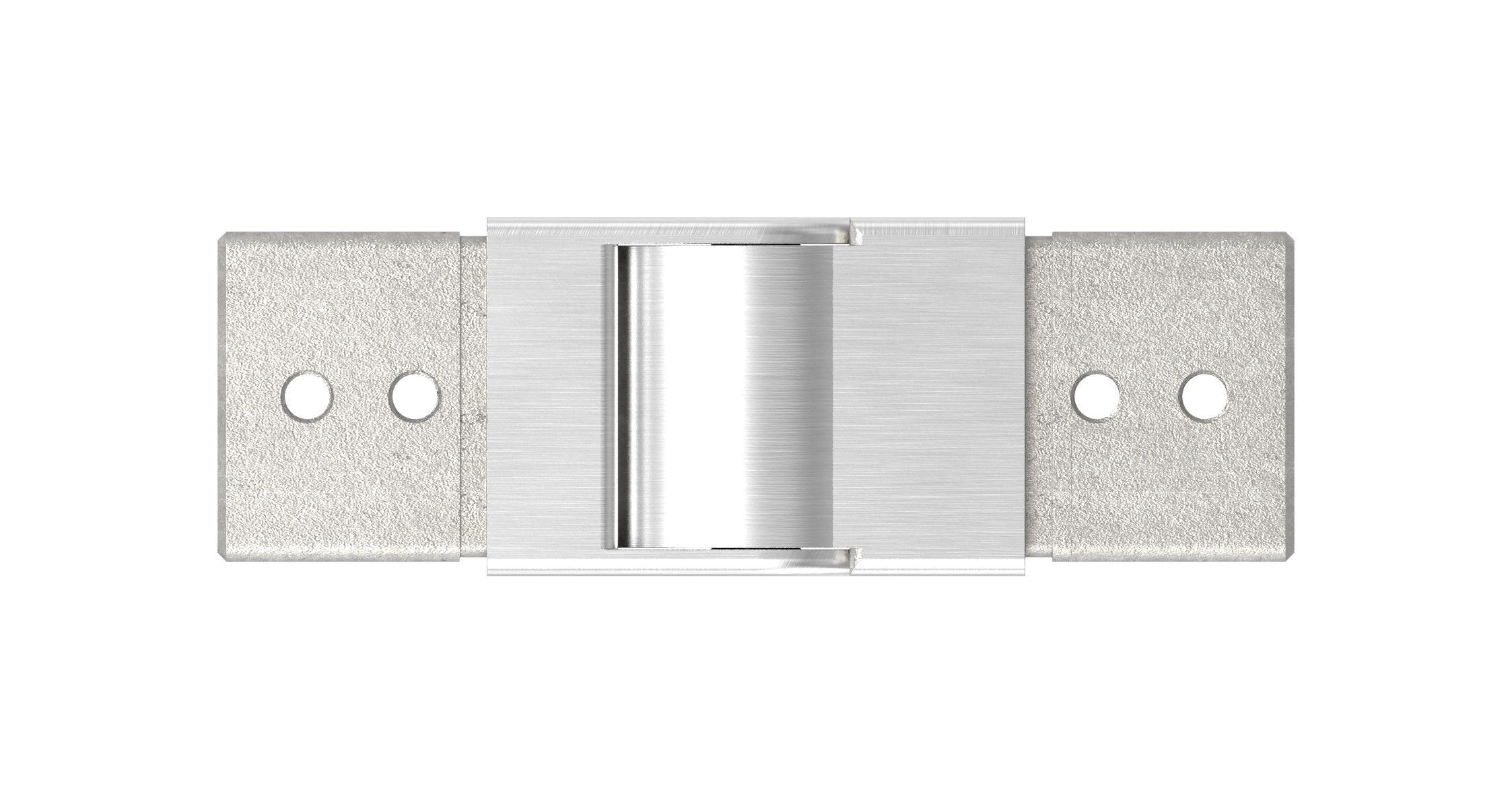 flexibler Verbinder für Quadrat-Nutrohr, abwärts 25-55°, V4