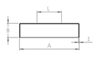 Edelstahl Abdeckrosette mit Mittelbohrung, Rundschliff, V2A / V4A