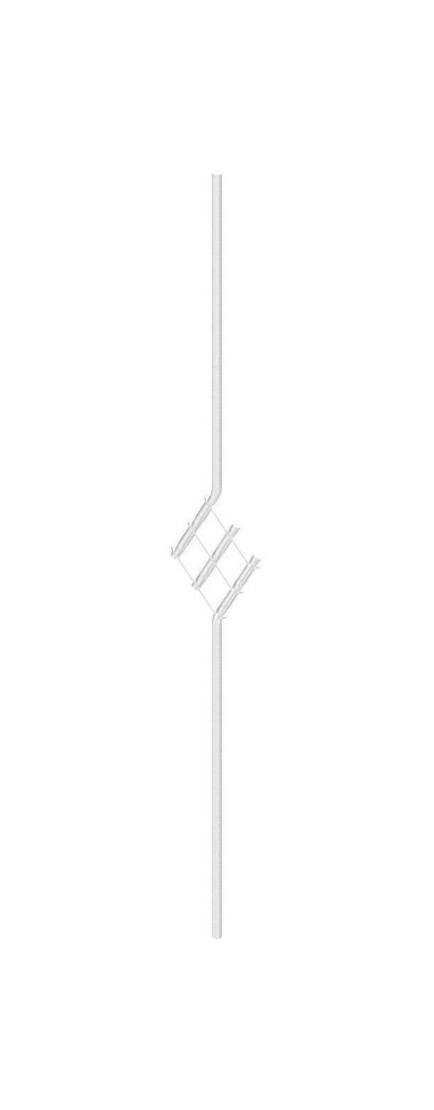 Designstab, Länge 1000 mm, V2A