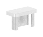 Rohrabschlussstopfen für Rohr 40 x 20 x 2,0 mm
