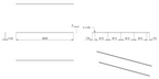 Zeichnung Laufschiene 3600 mm
