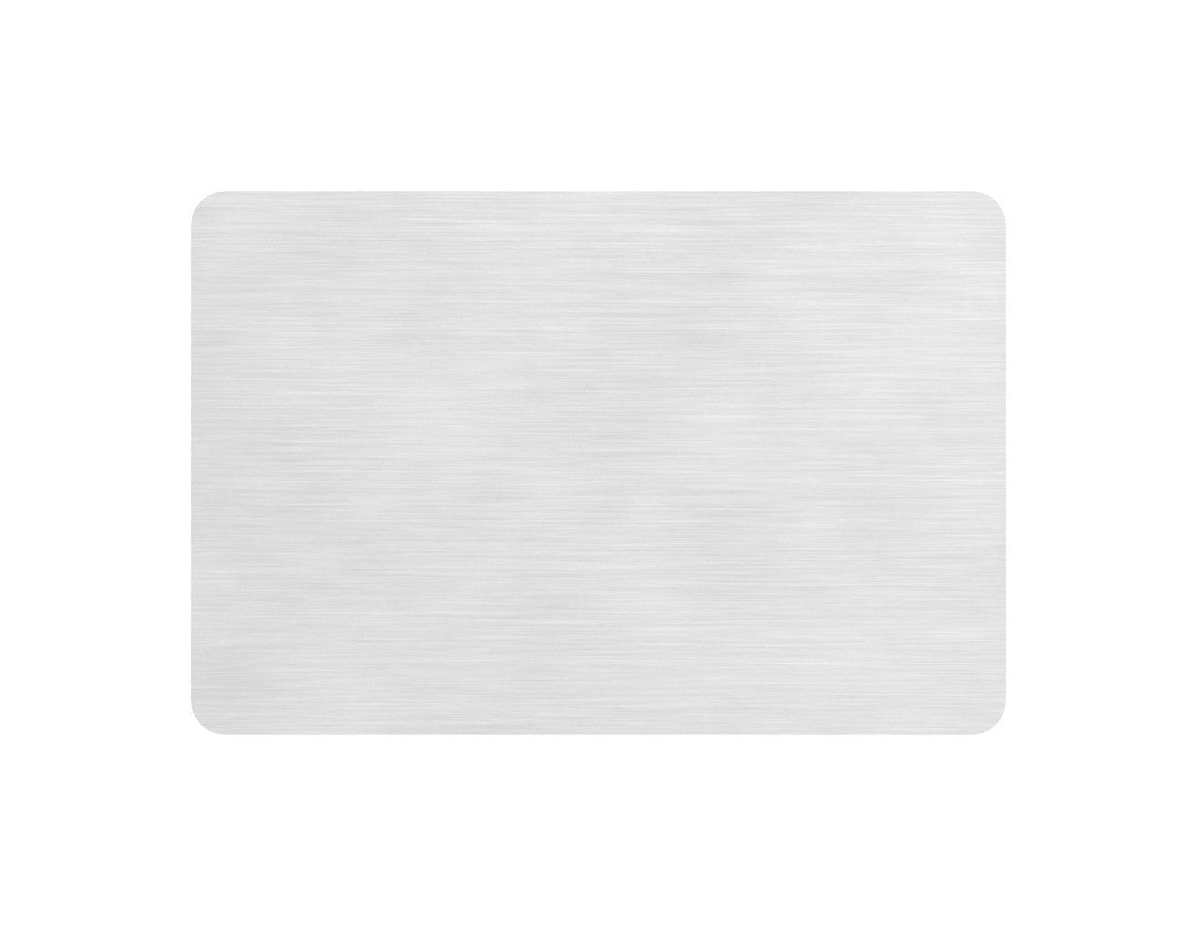 Endkappe flach für Rechteck-Nutrohr 60 x 40 x 1,5 mm, V2A