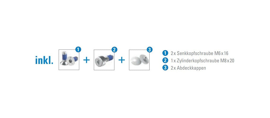 Doppelglasklemme ohne AbZ Modell 20