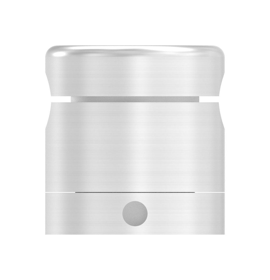 BRENK-fix® Grundhalter für Rundstäbe, mit Innengewinde M8 / Aluminium, V2A, V4A