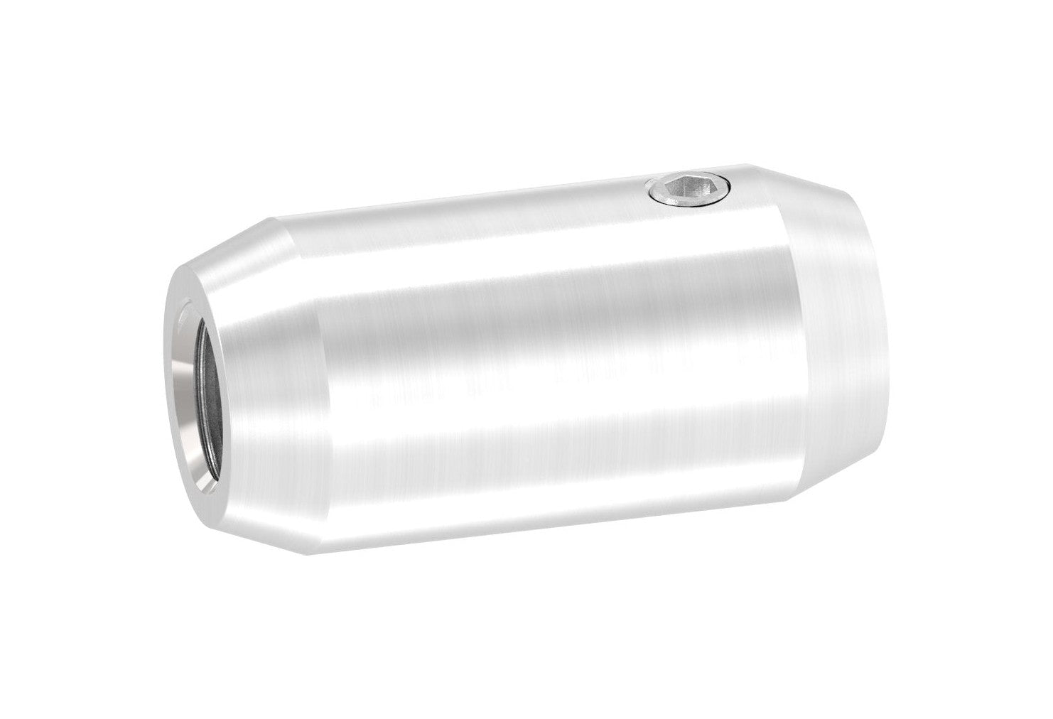 Rundstab-Verbinder mit Gewinde M10, für Rundstab Ø 12 mm