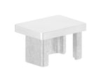Rohrabschlussstopfen für Rohr 40 x 30 x 2,0 mm