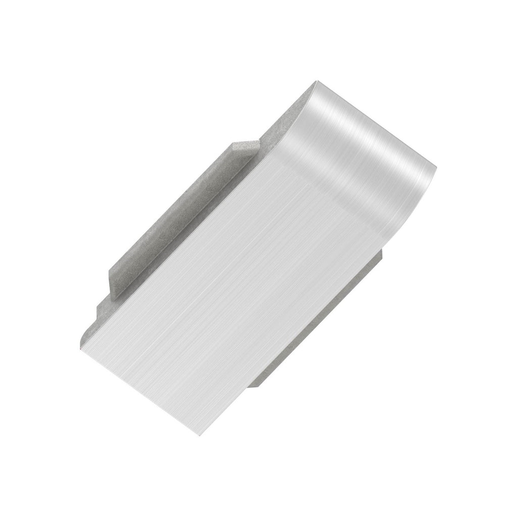 Sicherungsplatte für Glasklemme ohne AbZ / AbG Modell 45 "PLACON", Mittelklemme