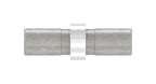 Rohrverbinder zum Stecken oder Kleben, für Rohr 12 x 1,5 mm, V2A