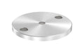 Ankerplatte 100 x 8 mm, mit 3 Bohrungen, zu Vordachsystem Edelstahl