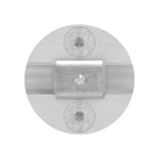 Wandhalter für Laufschiene an Holz-/Betonwänden, für Glasschiebetürsystem, V2A