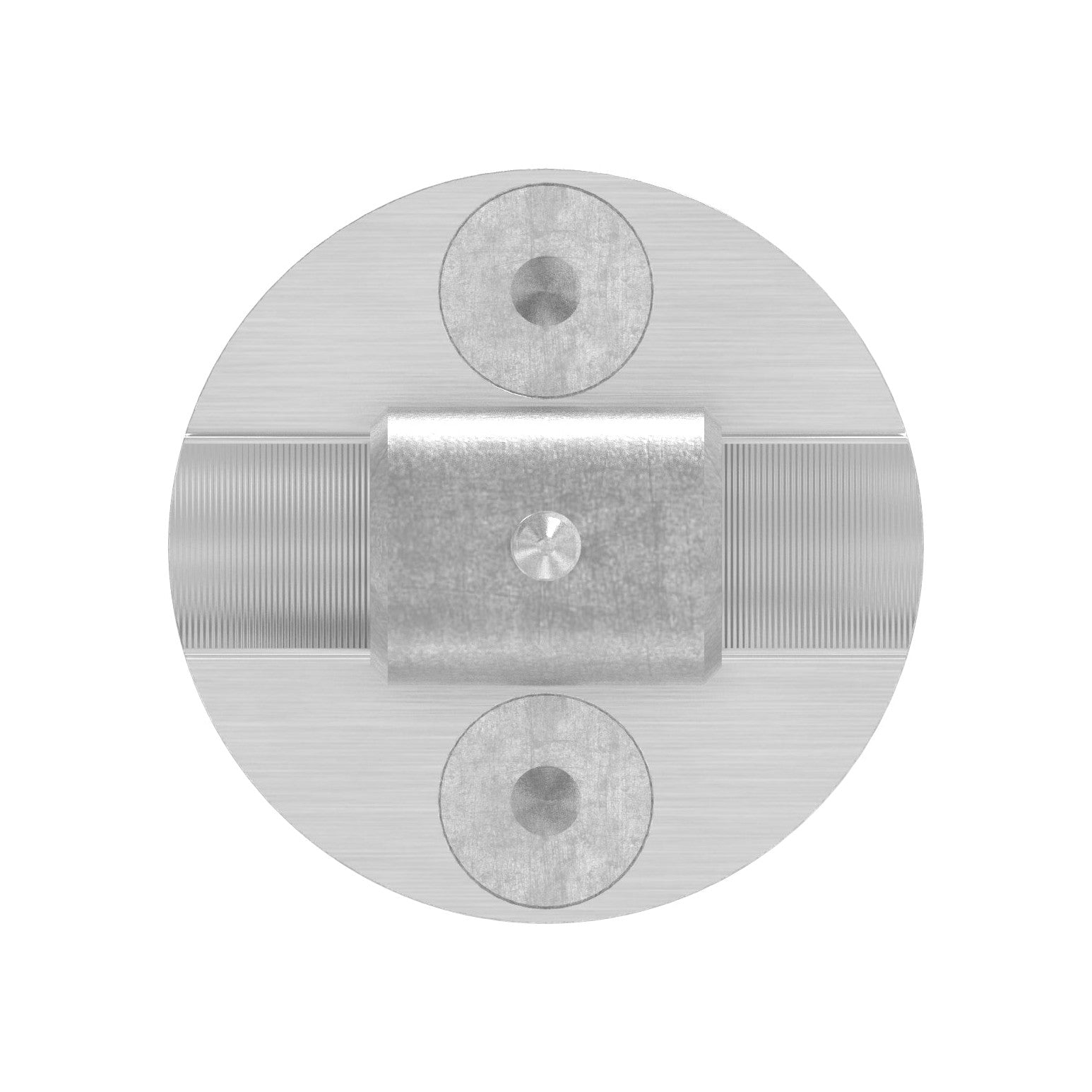 Wandhalter für Laufschiene an Holz-/Betonwänden, für Glasschiebetürsystem, V2A