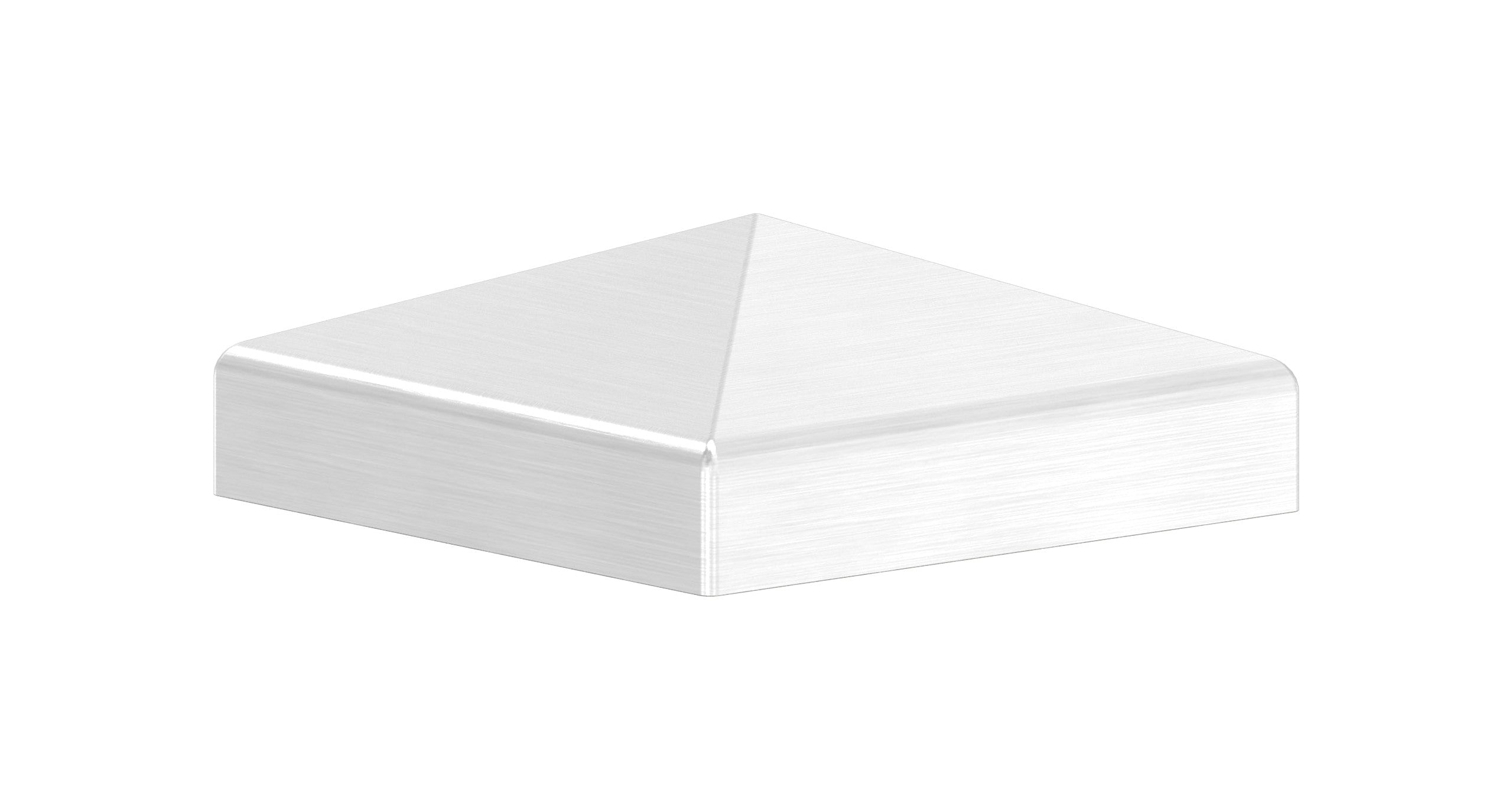 Pyramidenkappe für Rohr 50 x 50 mm