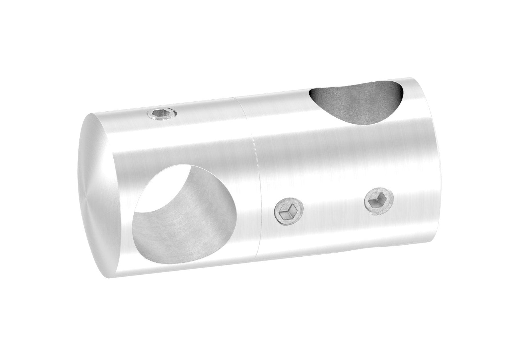 Doppelquerstabhalter mit Durchgangsbohrung Ø 14,2 mm und Ø 14,2 mm