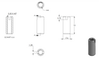 Zeichnung RAMPA-Muffe M4 x 15 mm