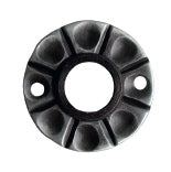 Drückerrosette Ø 50mm, Führung Ø 18mm, Lochabstand 38mm