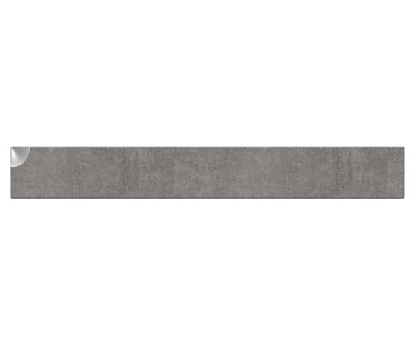 Flacheisen S235JR, 60x8mm, Kanten gehämmert, L: 3000mm