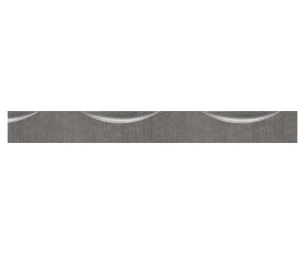 Flacheisen S235JR, 60x8mm, Kanten gehämmert, L: 3000mm