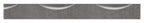 Flacheisen S235JR, 60x8mm, Kanten gehämmert, L: 3000mm