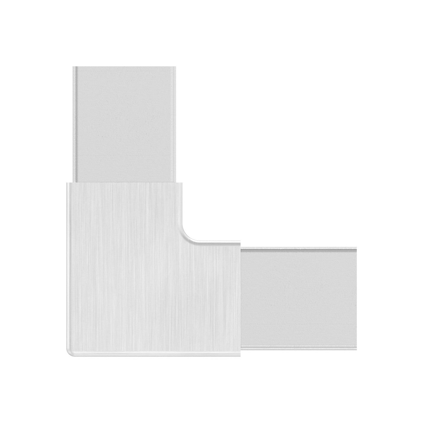 Eckverbinder für quadratisches Klemmprofil, V2A