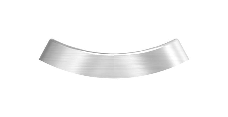 Handlaufanschlussplatte für Rohr Ø 42,4 mm, zum Verschrauben, V2A