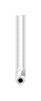 Bügel Edelstahl, 90° gebogen, 1 x Innengewinde, 1 x flach zum Anschweißen, V2A / V4A