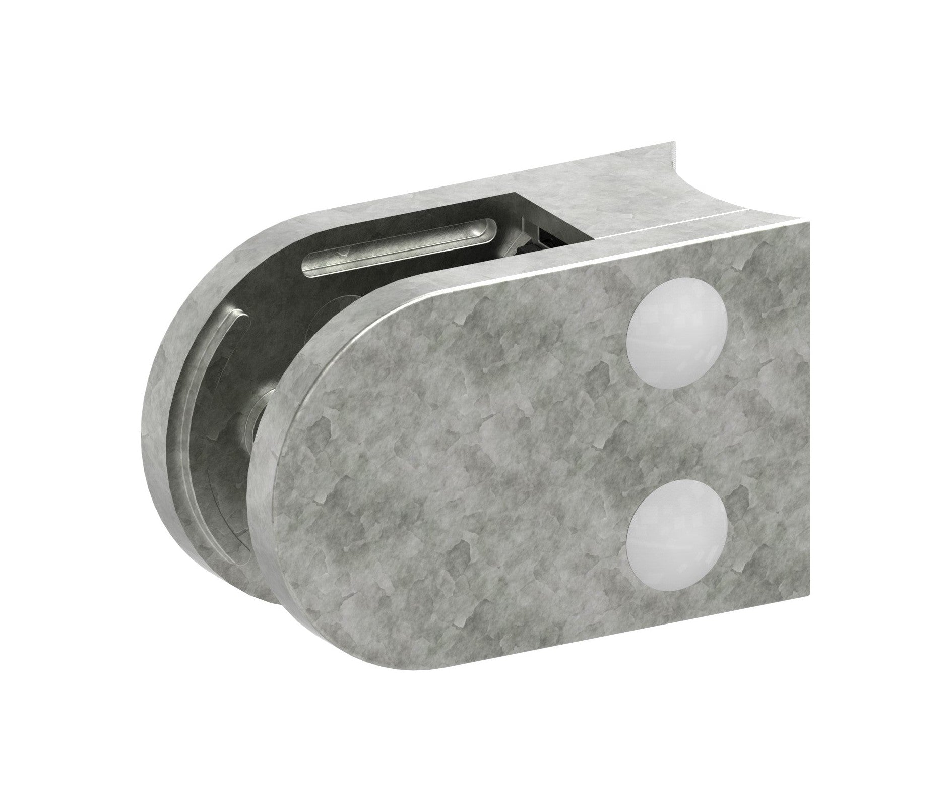 Zinkdruckguss, Anschluss für Durchmesser 42,4 mm