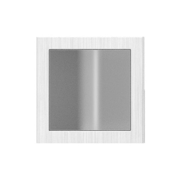 Vierkantstabverbinder mit Gelenk, zum Einkleben der Stäbe, verstellbar 0 - 95°, V2A