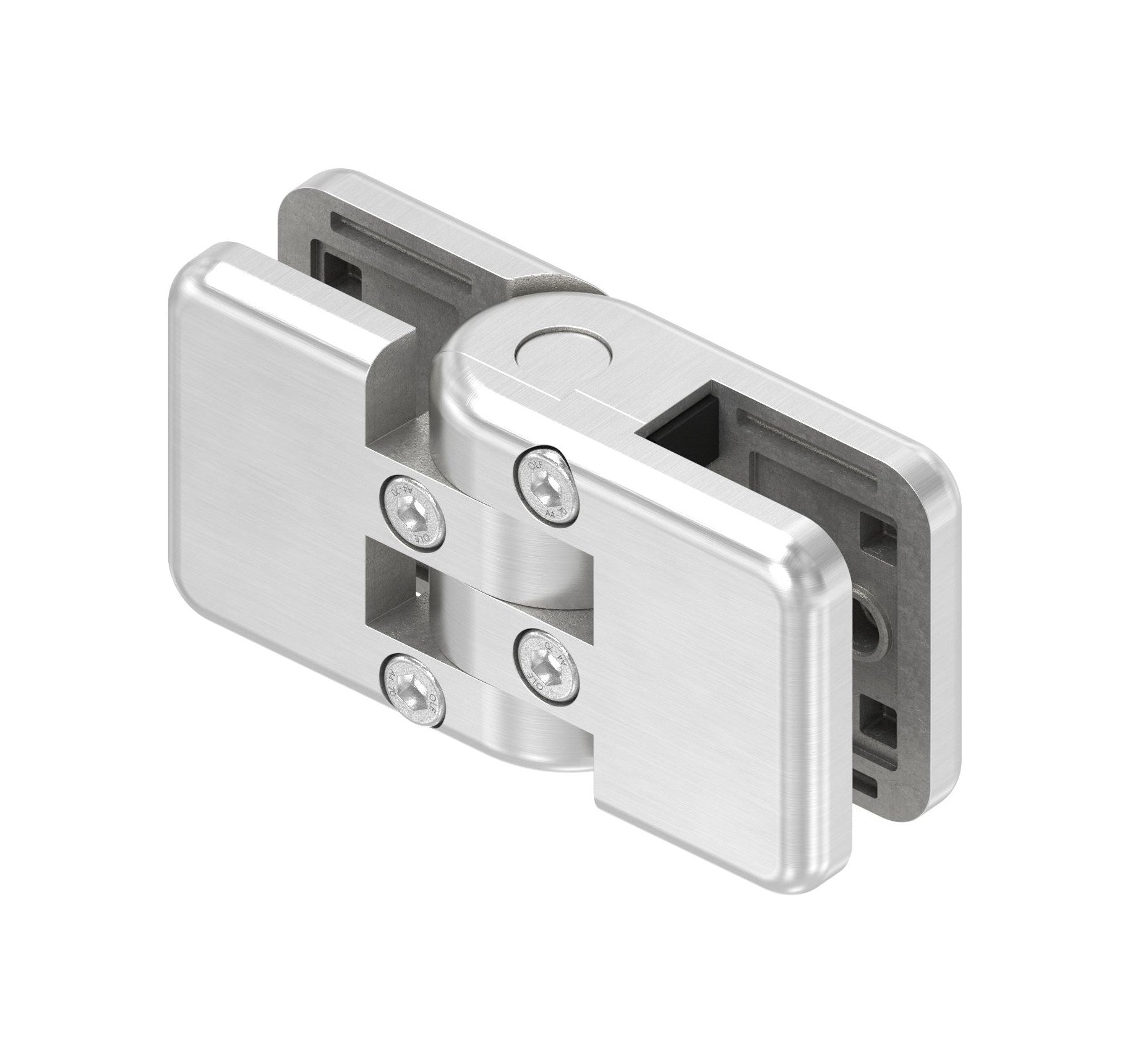 Glasklemme ohne AbZ Modell 45 "PLACON", Mittelklemme verstellbar