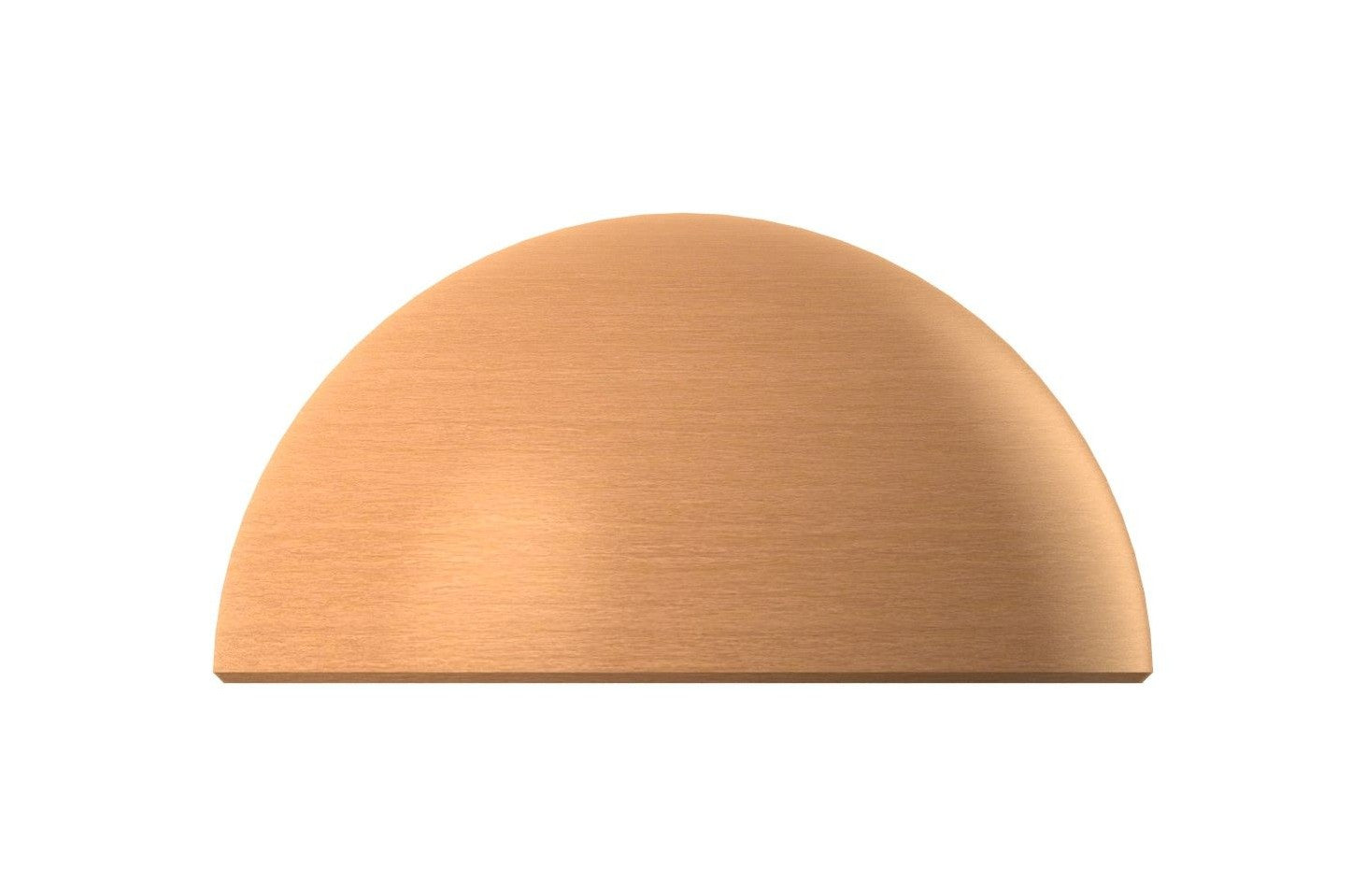 Endstück halbrund für Holzhandlauf, Ø 42 mm, geschliffen und lackiert, für den Innenbereich