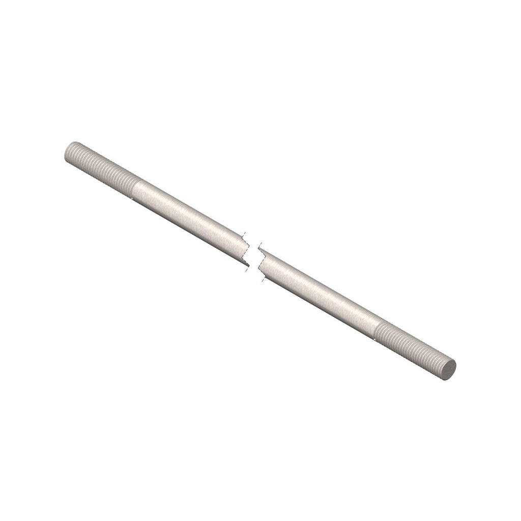 Zugstange mit L-R-Gewinde M10 x 40 mm, zu Vordachsystem Edelstahl
