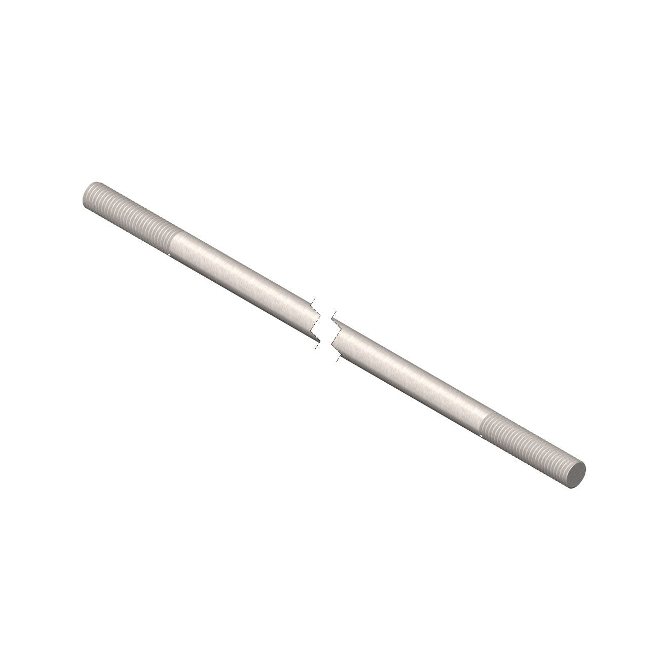 Zugstange mit L-R-Gewinde M10 x 40 mm, zu Vordachsystem Edelstahl