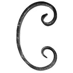 C-Schnecke 12x5mm, glatt
